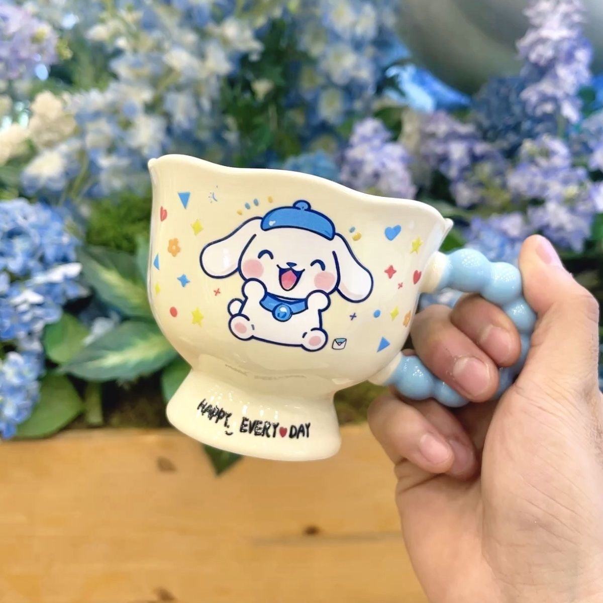 [Good-looking] Ceramic mug jade osmanthus dog couple birthday gift for girls and sisters gift pack